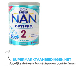 Nestlé Nan optipro 2 aanbieding