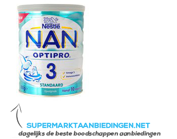 Nestlé Nan optipro 3 aanbieding