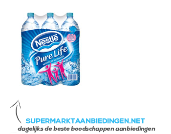 Nestlé Pure Life bronwater aanbieding