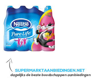 Nestlé Pure life mineraalwater aanbieding