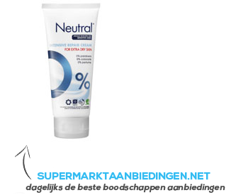 Neutral Bodycrème intensive repair parfumvrij aanbieding