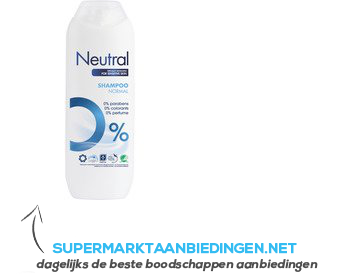 Neutral Shampoo normaal parfumvrij aanbieding