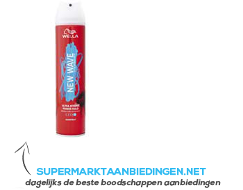 New Wave Rock'n hold spray ultra strong aanbieding