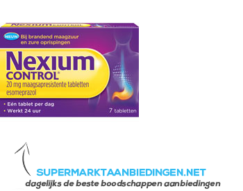 Nexium Control aanbieding