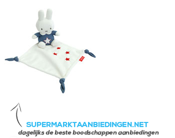 Nijntje Denim blue knuffeldoek aanbieding