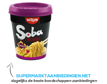 Nissin Soba thai aanbieding