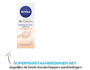 Nivea BBcream light aanbieding