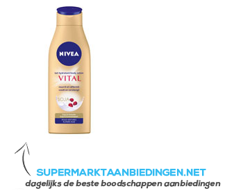 Nivea Body vital body milk aanbieding