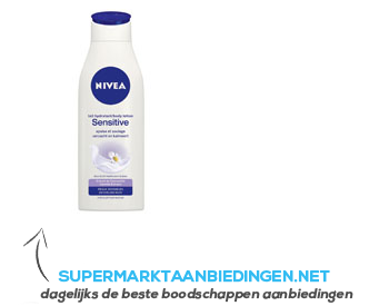 Nivea Bodylotion sensitive aanbieding