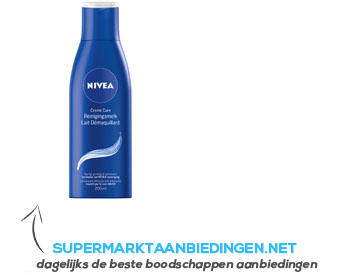 Nivea Care reinigingsmelk aanbieding