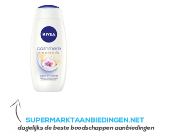 Nivea Cashmere moments aanbieding