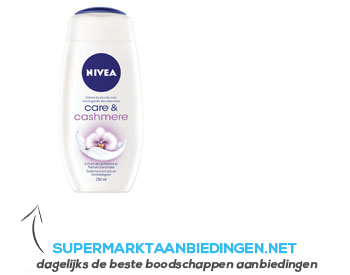 Nivea cashmere moments douchecrème aanbieding