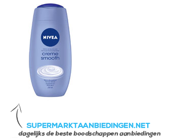 Nivea Crème smooth douchecrème aanbieding