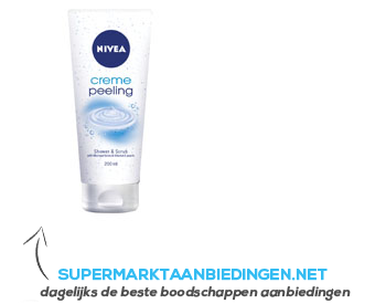 Nivea Creme soft peeling aanbieding