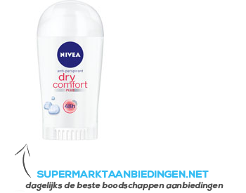 Nivea Deostick dry comfort aanbieding