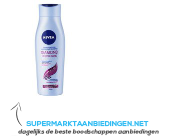 Nivea Diamond gloss shampoo aanbieding