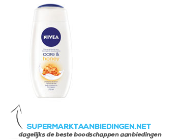 Nivea Douche honey & milk aanbieding