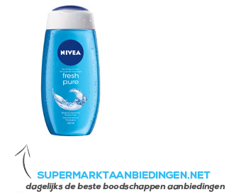 Nivea Douche pure fresh aanbieding