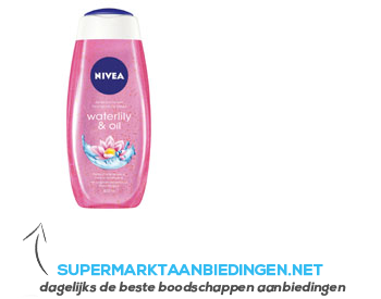 Nivea Douchegel waterlily-oil aanbieding