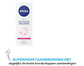 Nivea Ess. verzacht. dagcreme droge/gev. huid aanbieding