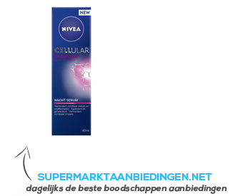 Nivea FC serum cellular radiance aanbieding