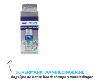 Nivea For men shaving conditioner aanbieding