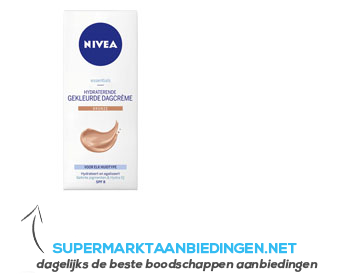 Nivea Gekleurde dagcreme bronze aanbieding