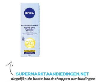 Nivea Gel anti-cellulites aanbieding