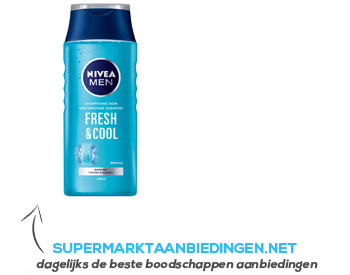 Nivea Haircare Men cool shampoo aanbieding