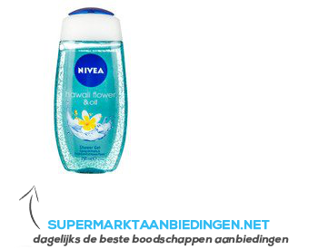 Nivea Hawaii flower & oil douchegel aanbieding