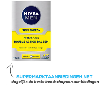 Nivea Men aftershave double action balsem aanbieding