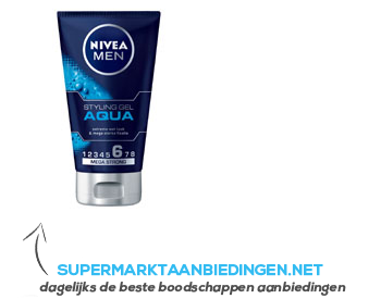 Nivea Men aqua styling gel aanbieding