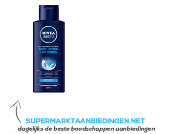 Nivea Men body lotion aanbieding