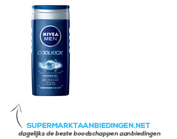 Nivea Men cool kick douchegel aanbieding