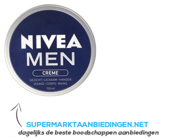 Nivea Men creme aanbieding