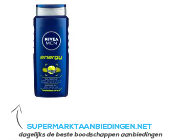 Nivea Men energy douchegel aanbieding