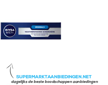 Nivea Men original scheercreme aanbieding