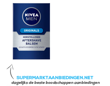 Nivea Men originals aftershave balsem aanbieding