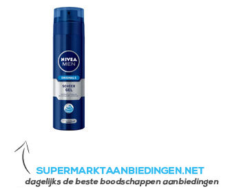 Nivea Men originals scheergel aanbieding