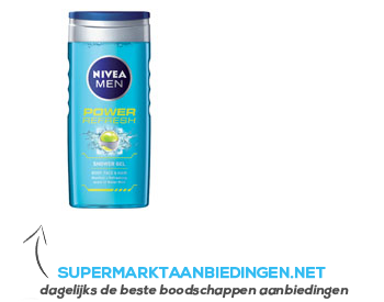 Nivea Men power refresh douchegel aanbieding