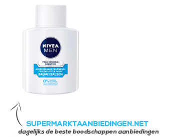 Nivea Men sensitive cool after shave aanbieding