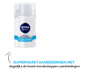 Nivea Men sensitive cool moisturiser aanbieding