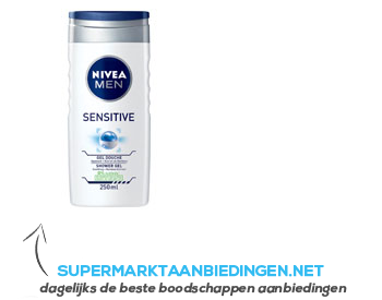 Nivea Men sensitive douchegel aanbieding