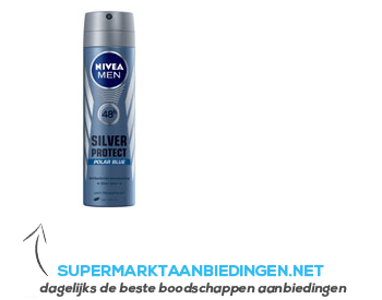 Nivea Men silver protect polar blue spray aanbieding