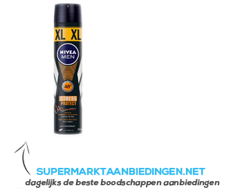 Nivea Men stress protect 48h XL spray aanbieding