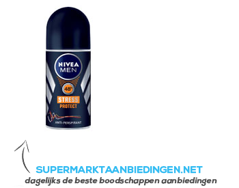 Nivea Men stress protect roll-on aanbieding