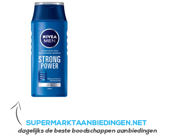 Nivea Men strong power shampoo aanbieding