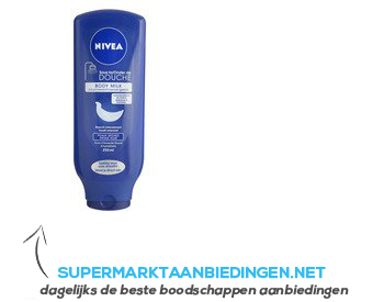 Nivea Onder de douche body milk aanbieding