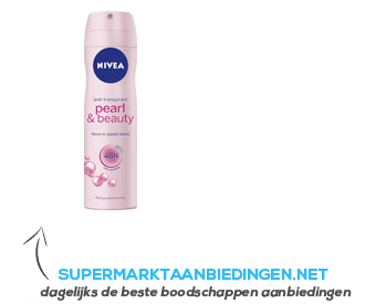 Nivea Pearl & beauty spray aanbieding