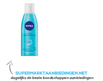 Nivea Pure effect. wash off zuiv. reinig. gel aanbieding